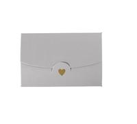 Buste 20 pz 10.5 * 7 cm carta patinata perlata mini busta porta regalo piccolo retro cuore d'oro buste for inviti aziendali for la cerimonia nuziale(Silver)