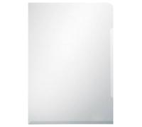 Cartellina a L Q-Connect ppl A4 trasparente liscio 160 my conf. da 100 - KF14844