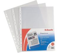 Buste a perforazione universale goffrate Esselte OFFICE 23x33 cm trasparente ant