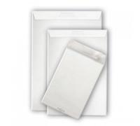 BUSTE A SACCO 16 X 23 CM CF.500 PER LETTERE BIANCO CON STRIP ADESIVO