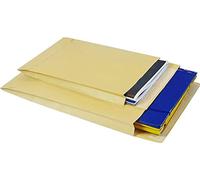 BUSTE A SACCO AVANA 25x35 CM CON SOFFIETTI 250 PZ BLASETTI MONODEX AUTOADESIVA