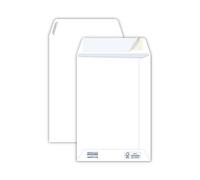 Competitor S0029516 500 Buste a Sacco Piatto Strip, F.To 162 X 229 in Carta Uso Mano Fsc 100 G