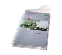 Buste a soffietto con lembo di chiusura Leitz in PVC A4 trasparente confezione d