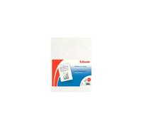 ESSELTE De Luxe Buste Lucide con Apertura a U Confezione da 25 Unità, Trasparente, 22 x 30 cm