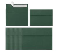 Buste A2 da 20 pezzi for invito autosigillanti Per Biglietti D'Auguri | Buste for cartoline, biglietti d'auguri di matrimonio, foto, mailing di annunci(Green)