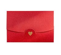 Buste abbronzanti da 20 pezzi 10,5 * 7 cm di invito for lettere d'amore in carta iridescente