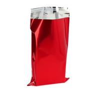 Buste Adesive Rosso Metal - Confezione da 4, 20x35 cm - Eleganti Sacchetti Regalo con Chiusura Adesiva