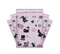 Buste autoadesive Poly Postal, Confezione da 50 buste postali autosigillanti impermeabili in PE multicolore(32x45x4cm D)