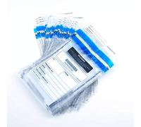 Buste autoadesive trasparenti per depositi, anti-manomissione, tasca di sicurezza, 15,2 x 22,9 cm