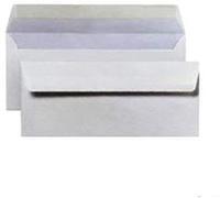 BUSTE BIANCHE 110X230MM 90GR + STRIP DA 500PZ