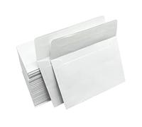 Buste bianche autosigillanti, stacca e sigilla buste vuote per invito matrimonio per biglietti d'auguri, 11, 2x14, 7 cm, 100 pezzi