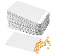 SenZee Buste autoadesive mini bianche 10 x 6 cm per monete – 100 pezzi