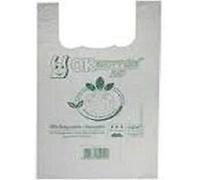 BUSTE BIODEGRADABILI MAXI shoppers biocompostabili 500 pezzi 30+9+9x60 bio biodegradabili e compostabili gr13 UNI 13432 KG 6,5-SCATOLA DA 500 SACCHETTI-