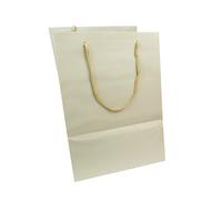 Buste Carta 24x35+24 Pz 12 Decorazioni Regali Incarti Bianco Perla