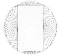 Buste Cellophane Trasparenti Piccolo 200 Pezzi 5x8cm Sacchetti di Trasparente Autoadesivi 25µm Sacchettini Plastica con Chiusura Adesiva per Gioielli Caramella Orecchini(16 Misure a Scelta)