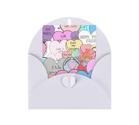 Buste colorate di carta della perla della fibbia di amore di stampa del cuore che saluta verticale di pensare di voi carte 15,2 x 10,2