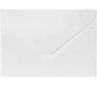 Buste Da 100 Pezzi, Formato DIN C6, 11,4 X 16,2 Cm, 130 G/M², per Biglietti Di A