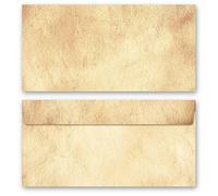 Buste da lettera decorate ANTICO, 10 DIN LANG (110x220 mm) buste senza finestra, autoadesive, con strisce adesive