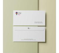 Buste da Lettera Personalizzate con o senza Finestra - Formati 18×12 e 23×11 - Stampa Fronte o Fronte Retro - Strip Adesivo (18x12 cm, 100 pezzi)