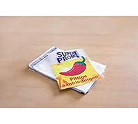 Buste da lettere Raadhuis 225 x 305 mm, autoadesive, trasparenti. 45 micron 1000 pezzi