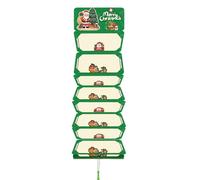 Buste di Natale | 10 feste festive | Porta biglietti di Natale pieghevole - per amici, famiglia, feste di compleanno, riunioni di famiglia, San