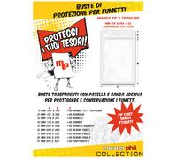 BUSTE DI PROTEZIONE ALBUM DI FIGURINE MASTERPHIL SCEGLI DAL MENU'