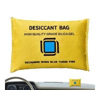 Buste disseccanti per stoccaggio - Deumidificatore da 200 g con indicatore di cambiamento di colore - Assorbente l'umidità sicuro | per la casa, l'armadio, la camera da, l'auto, il