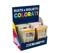 Buste e biglietti regalo - formati e colori assortiti - Blasetti - expo 20 conf.