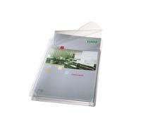 Buste forate alta capacitA' con lembo - 22x30 cm - PVC- Leitz - trasparente - conf. 5 pezzi
