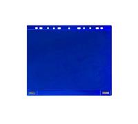 Buste forate - per supporti magnetici ad anelli - A4 - blu - Djois - conf. 5 pez