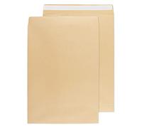 Buste Gommate A4 50 Pcs - Carta Kraft Vintage Con Chiusura Adesiva per Auguri, Inviti, Biglietti Fatti a Mano - 324 x 229 mm