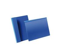Buste identificative - con aletta pieghevole - A4 orizzontale - blu - Durable -