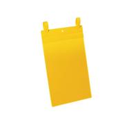 50 Buste identificazione con fascette 210x297mm (A4-VERT) - 1750 Giallo Durable