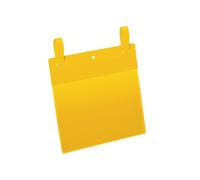 50 Buste identificazione con fascette 210x148mm (A5-ORIZ) - 1749 Giallo Durable