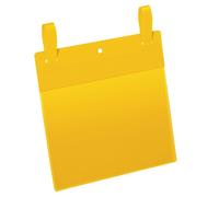 50 Buste identificazione con fascette 210x148mm (A5-ORIZ) - 1749 Giallo Durable