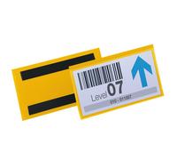 Buste Identificative Magnetiche Durable - 150x67 mm - 1742-04 (Giallo Conf. 50)