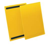 Buste Identificative Magnetiche Durable - A4 Verticale - 1744-04 (Giallo Conf. 5