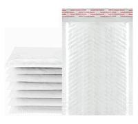 Buste imbottite a bolle, Buste a bolle bianche Taglie multiple 10/30/50 pezzi(15x18cm 50PCS)