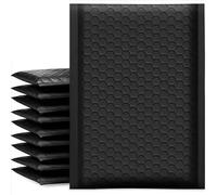 Buste imbottite a bolle, Sacchetti a bolle antiurto Autosigillanti Taglie multiple Multicolore 10/20/30/40/50 pezzi(50pack-black,18 * 23cm)