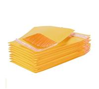 Buste Imbottite A5,Buste Imbottite per Spedizioni A5,Buste Pluriball 15x21cm Autosigillanti per Imballaggio Oro (10 pezzi)