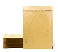 Buste imbottite, buste a bolle, buste imbottite in Kraft con chiusura autoadesiva, buste per spedizioni di abbigliamento, buste imbottite Kraft - SIDI (350 x 470 mm, 10 pezzi)