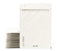 Buste Imbottite, Buste Postali, Sacchetti Di Carta Con Interno Bolla, Colore Bianco, Buste Postali Con Chiusura Adesiva - Ofituria (200 Buste, 230x340mm)