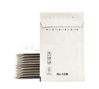 Buste Imbottite, Buste Postali, Sacchetti Di Carta Con Interno Bolla, Colore Bianco, Buste Postali Con Chiusura Adesiva - Ofituria (50 Buste, 120x223mm)