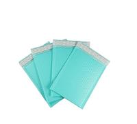 Buste imbottite con chiusura automatica, Confezione da 50 buste postali imbottite multicolori(50pcs-blue,15 * 20cm)