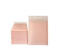 Buste imbottite con chiusura automatica, Confezione da 50 buste postali imbottite multicolori(50pcs-light pink,15 * 18cm)