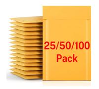 Buste imbottite "[Dimensioni buste imbottite] Dimensioni utili: 20,3 x 27,9 cm, Dimensioni esterne: 20,3 x 30,5 cm, Confezione da 25. Le nostre buste imbottite a bolle d'aria offrono uno strato di imb