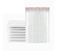 Buste Imbottite Foderate Buste a bolle bianche da 11/15/23 cm, spesse, impermeabili e antiurto, buste for spedizione, autosigillanti Per L'imballaggio(11x11cm 10PCS)