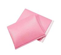 Buste Imbottite Per Spedizioni 10PCS Busta imbottita Trasparente Regali Imballaggio Sacchetti impermeabili for vestiti Imballati Buste postali a bolle d'aria rosa chiaro da viaggio(15x18cm 10PCS)
