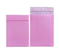 Buste Imbottite Per Spedizioni 17 dimensioni 10 pezzi rosa chiaro busta imbottita in polietilene a bolle autosigillante a di spedizione(11x15cm)