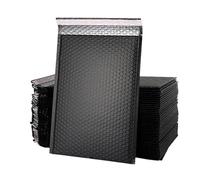Buste Imbottite Per Spedizioni Buste imbottite in polietilene rosa da 50 pezzi(Black-50pcs,11 * 13cm)